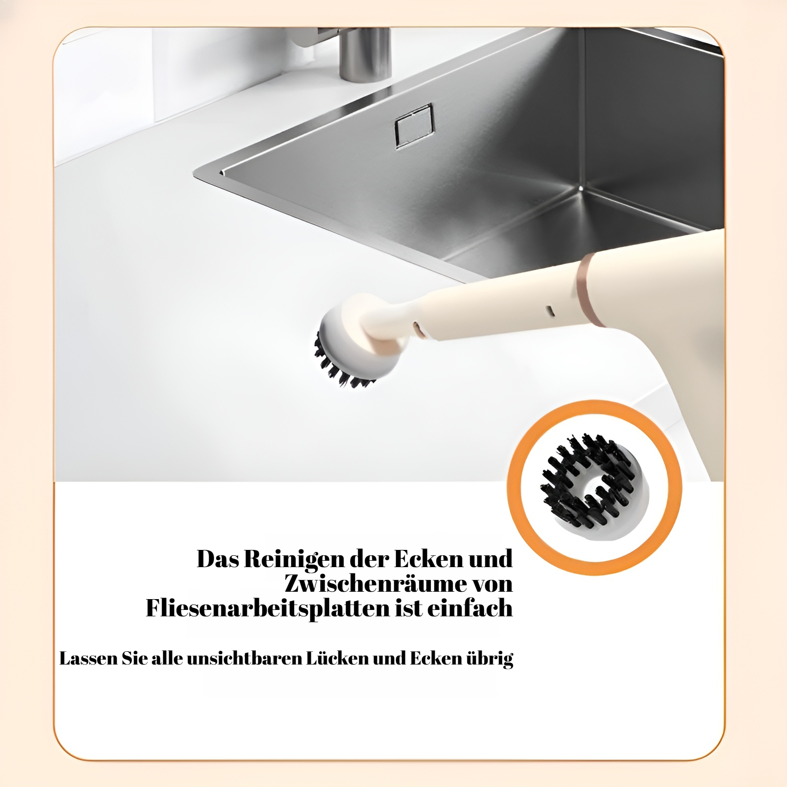 JMY Dampfreiniger im Einsatz auf Fliesen