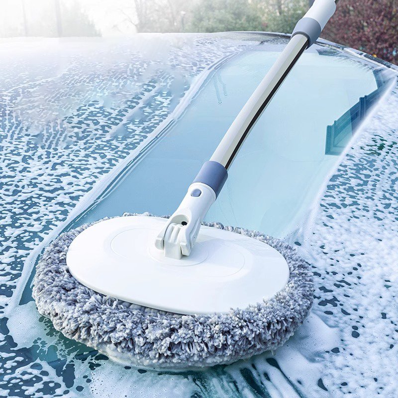 曲げ竿洗車モップ  