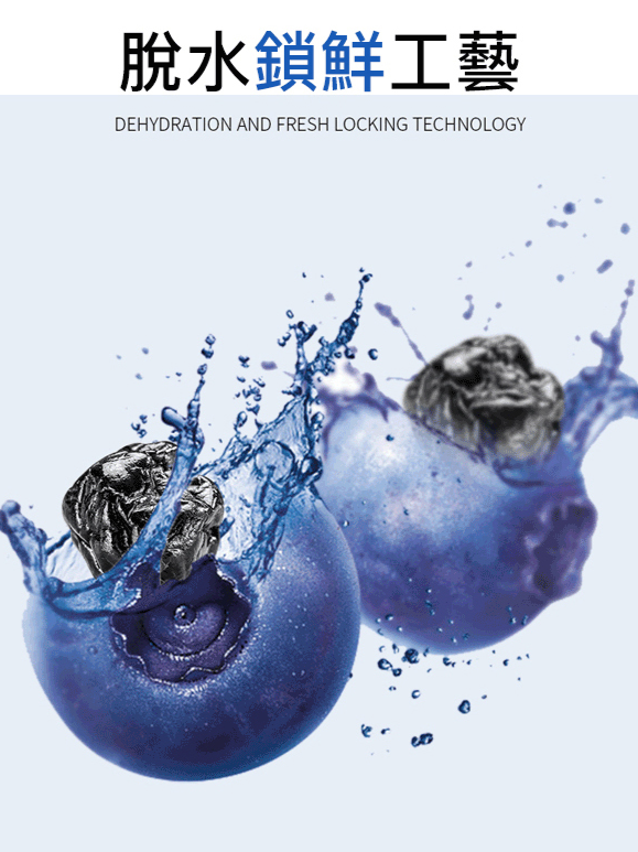 【台灣本土】特級無蔗糖藍莓果乾