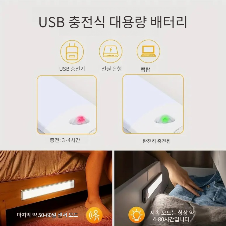 스마트 인체감응등 무드등 가정용 인체감응 스마트 울트라 라이트