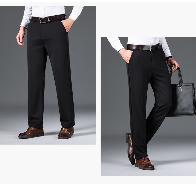 シンプルデザインビジネスパンツ詳細