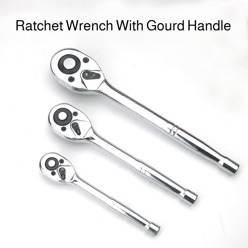 Flying wrench screwdriver set for medium and small screws