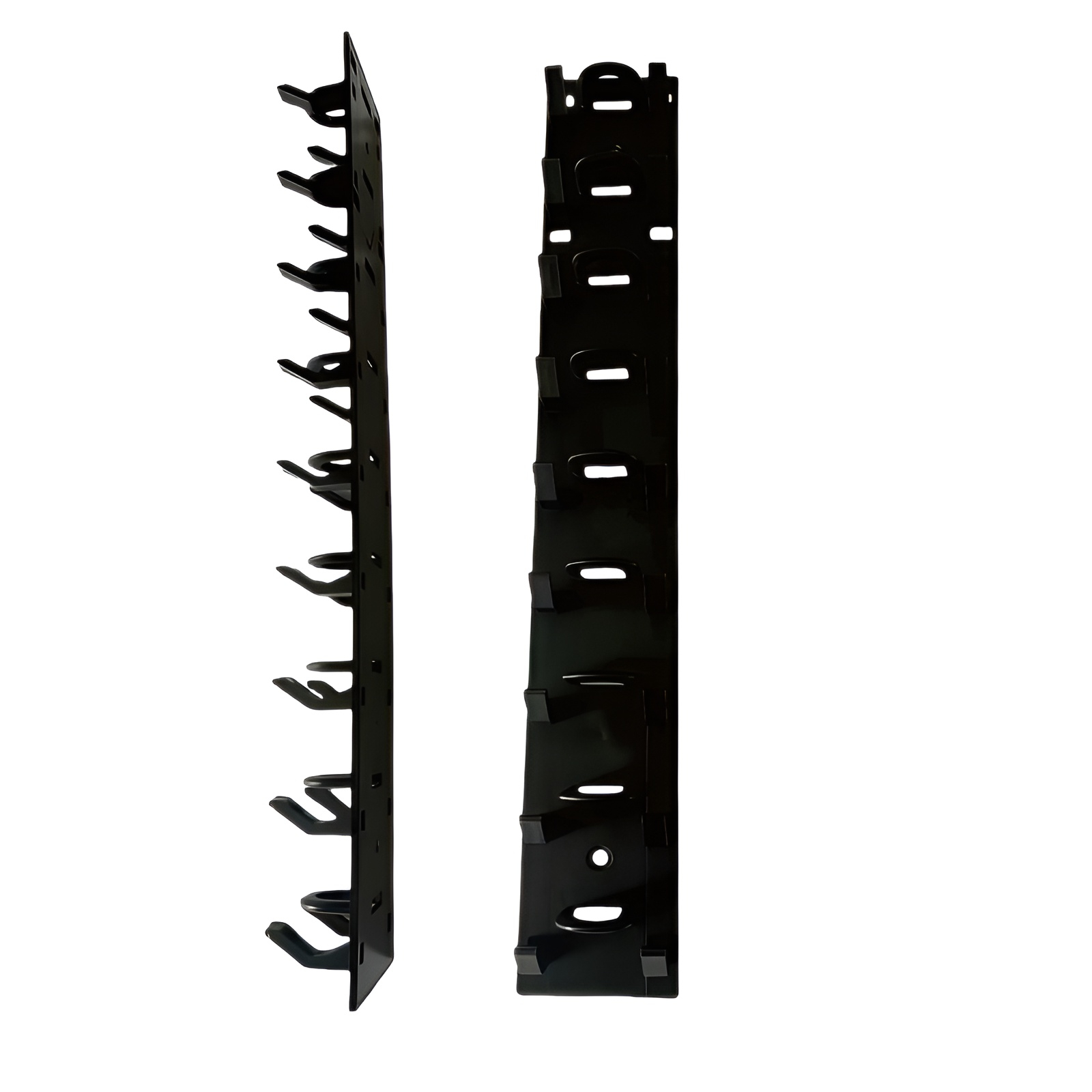 玄関に設置した野球帽収納ラックの使用例