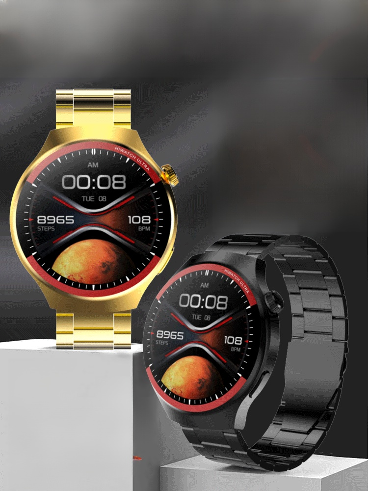 Space Exploration Round Screen Smart Watch
