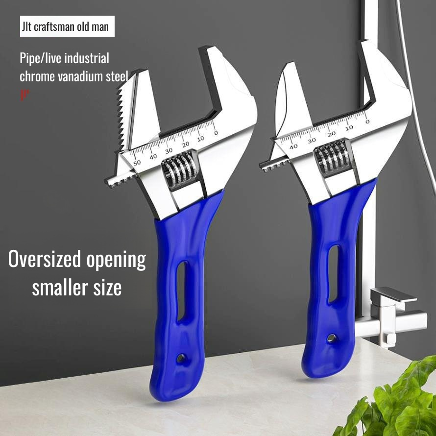 Krátká nastavitelná klíč na koupelnu, extra tenký