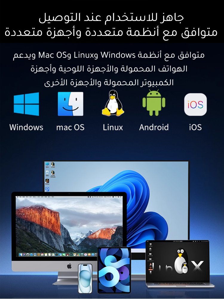(نقل 1 جيجابايت في 1 ثانية) القرص الصلب المحمول