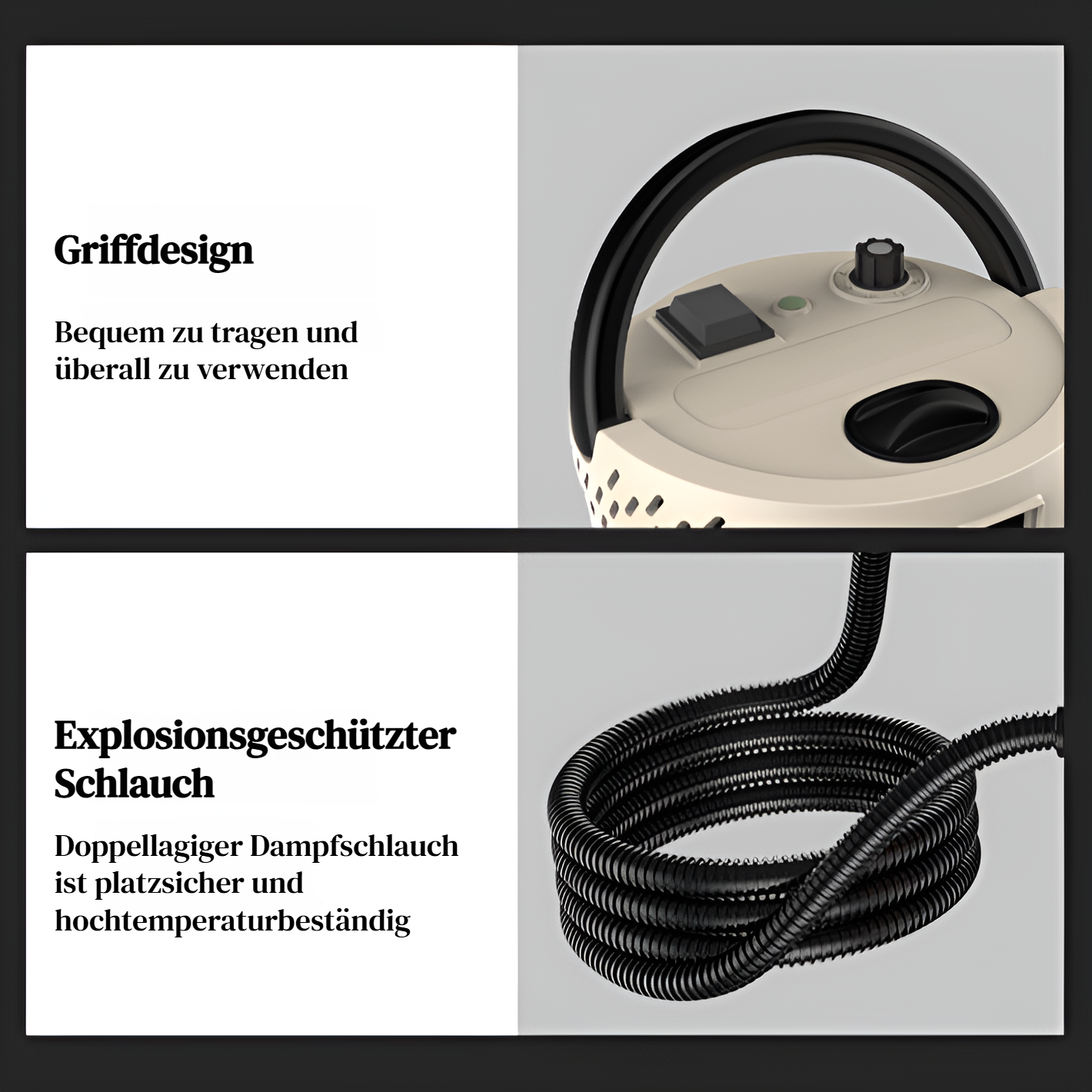 JMY Dampfreiniger für die Haushaltsküche mit hoher Temperatur und hohem Druck, Küchenklimaanlagen-Ra