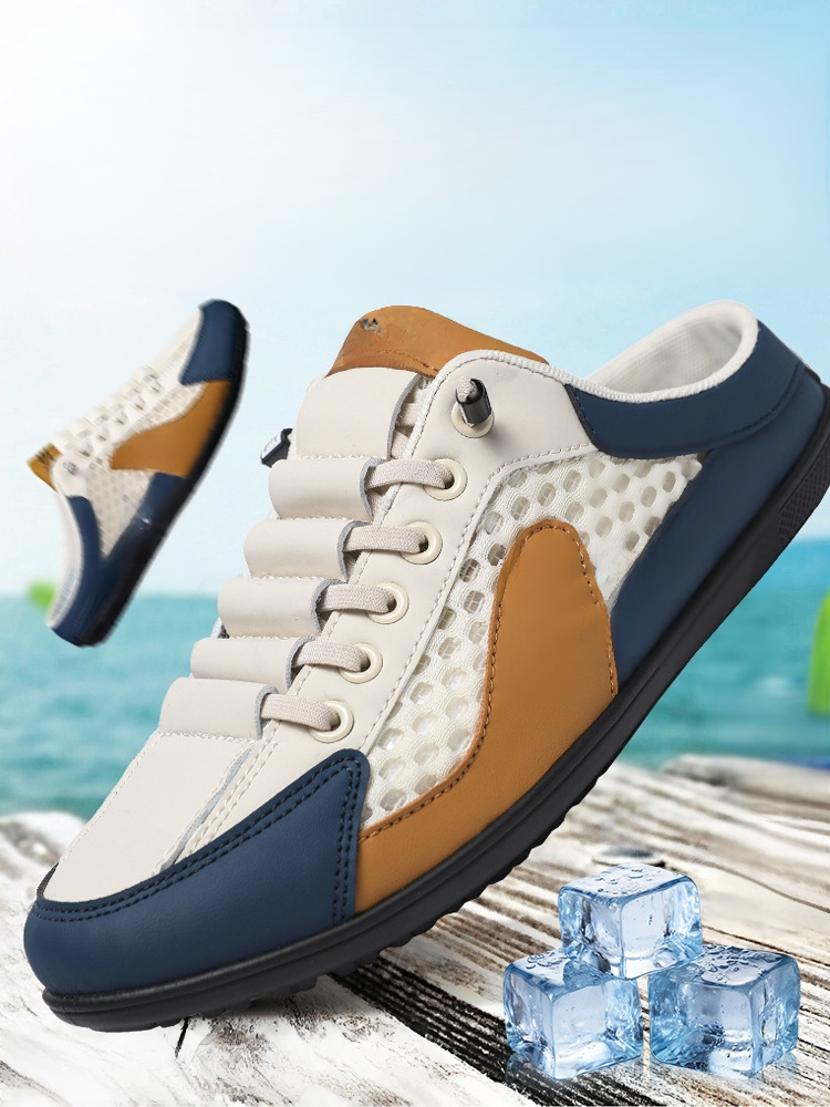 Baotou One Foot Stirrup Half Slip On Shoes