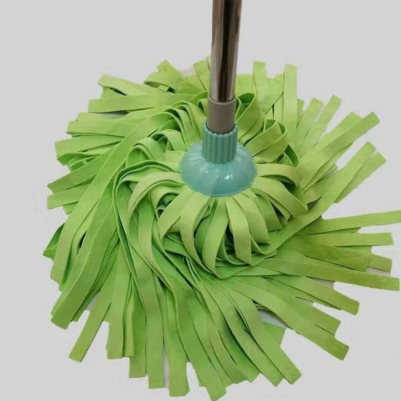 Water buckskin round head mop for gentle floor cleaning