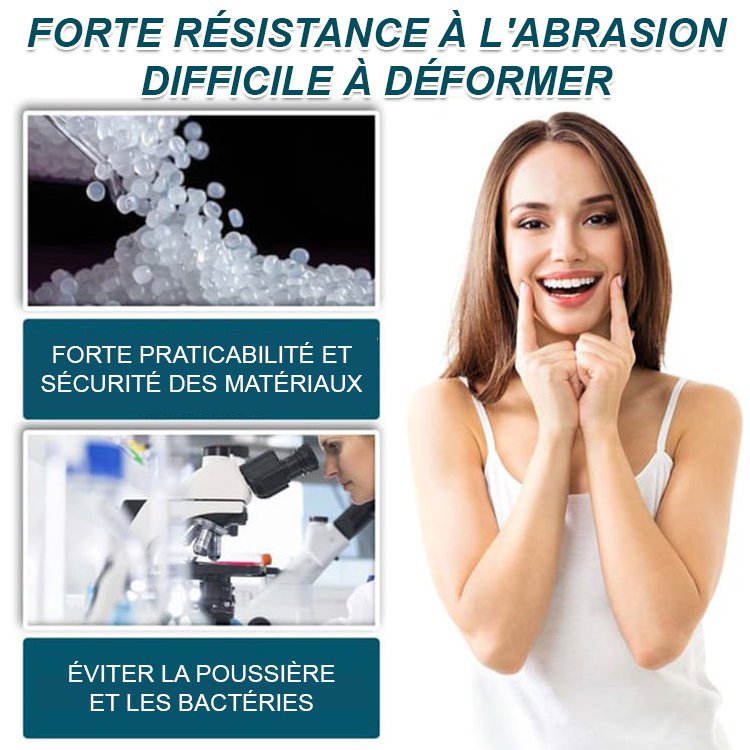 Prothèse dentaire ensemble de beauté dentaire