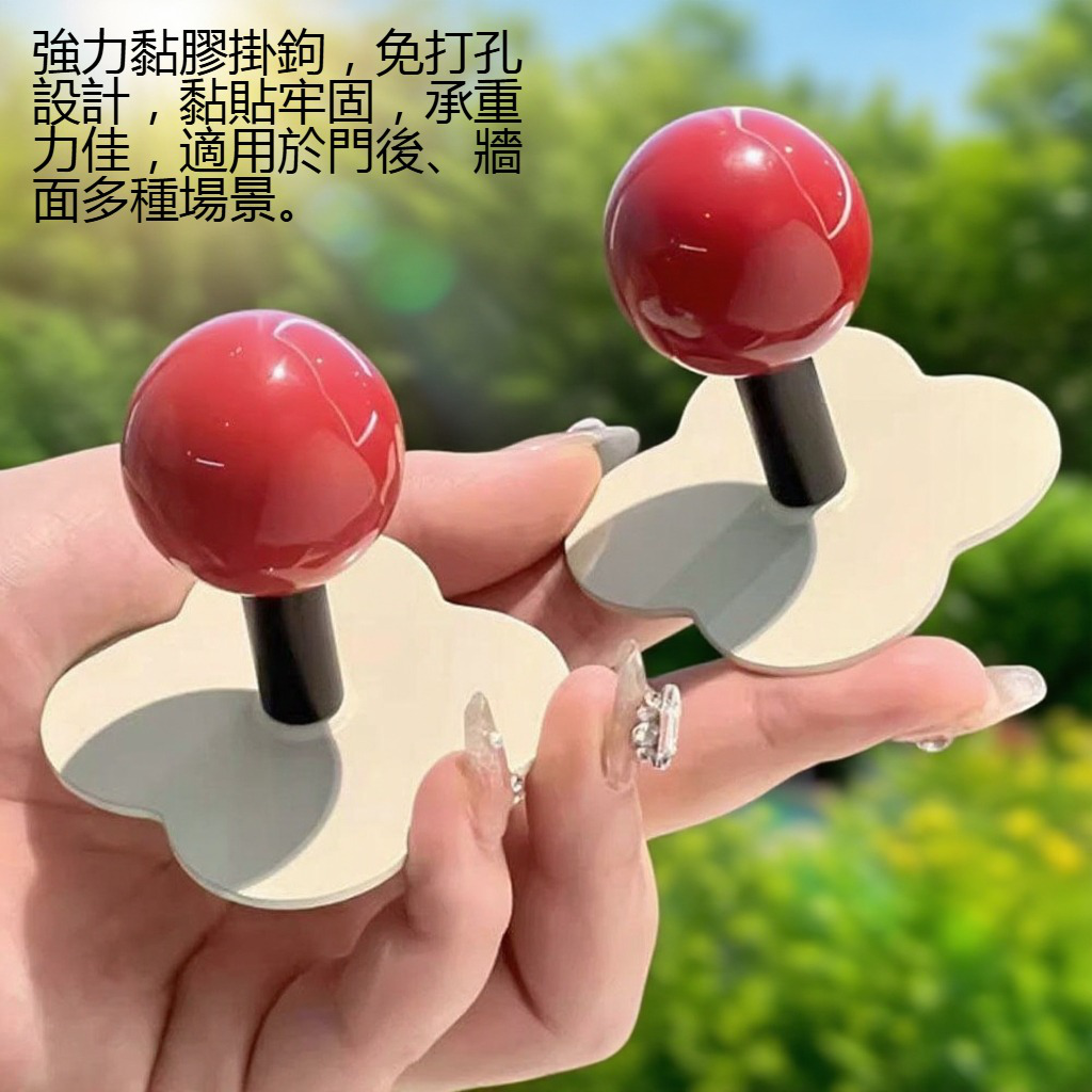免打孔掛鉤用於浴室牆面