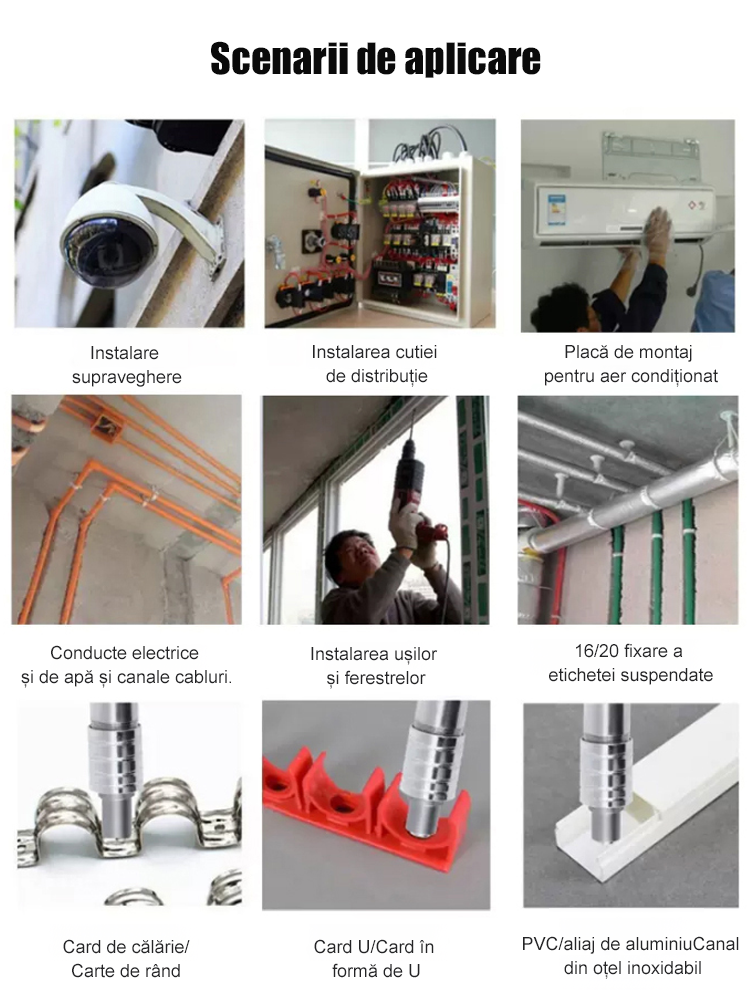 Mini pistol de tragere - Unealtă de uz casnic pentru  montare pe tavan