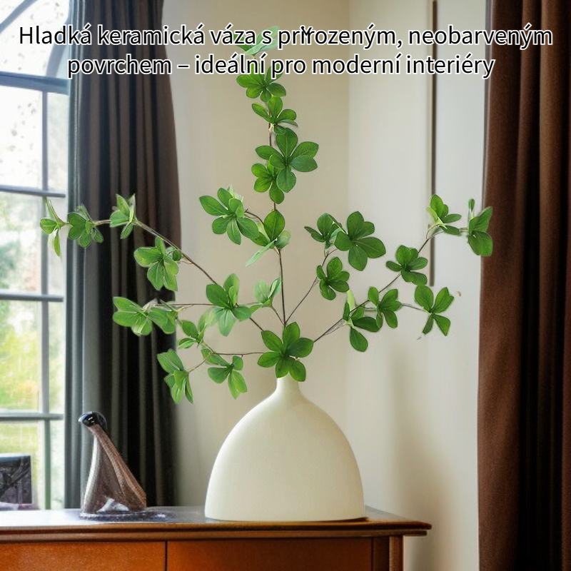 Simulované zelené rostlinné dekorace do obývacího pokoje