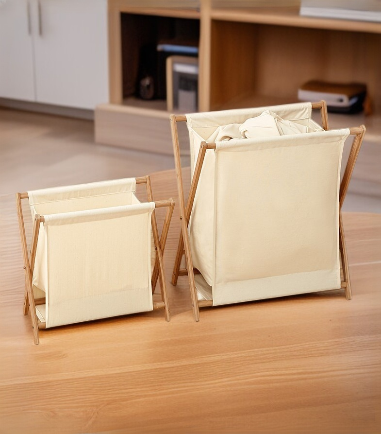 Household foldable storage basket