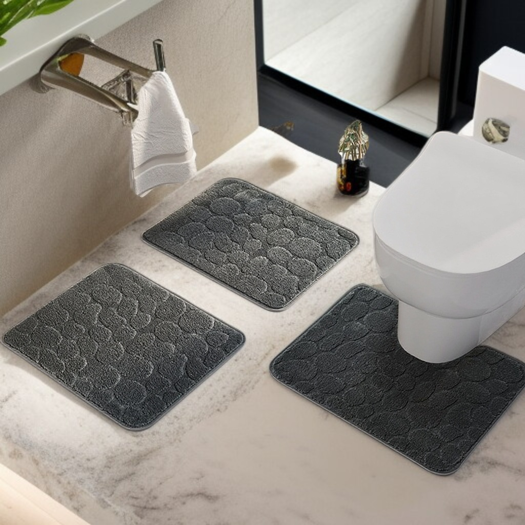 แผ่นรองเท้ากันลื่นดูดซับน้ำสำหรับประตูห้องน้ำภายในบ้าน
