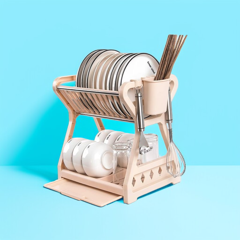 家用碗櫃多層整理架