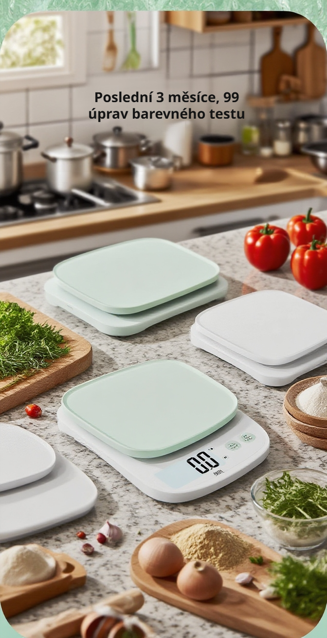 Kompaktní digitální váha pro domácnost