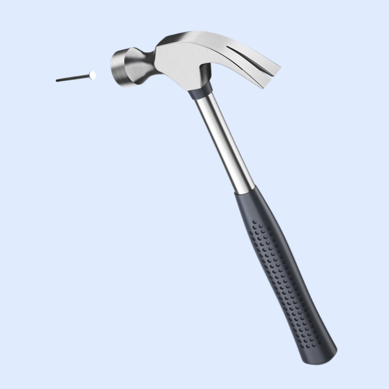 Industrial Grade High Carbon Steel Claw Hammer