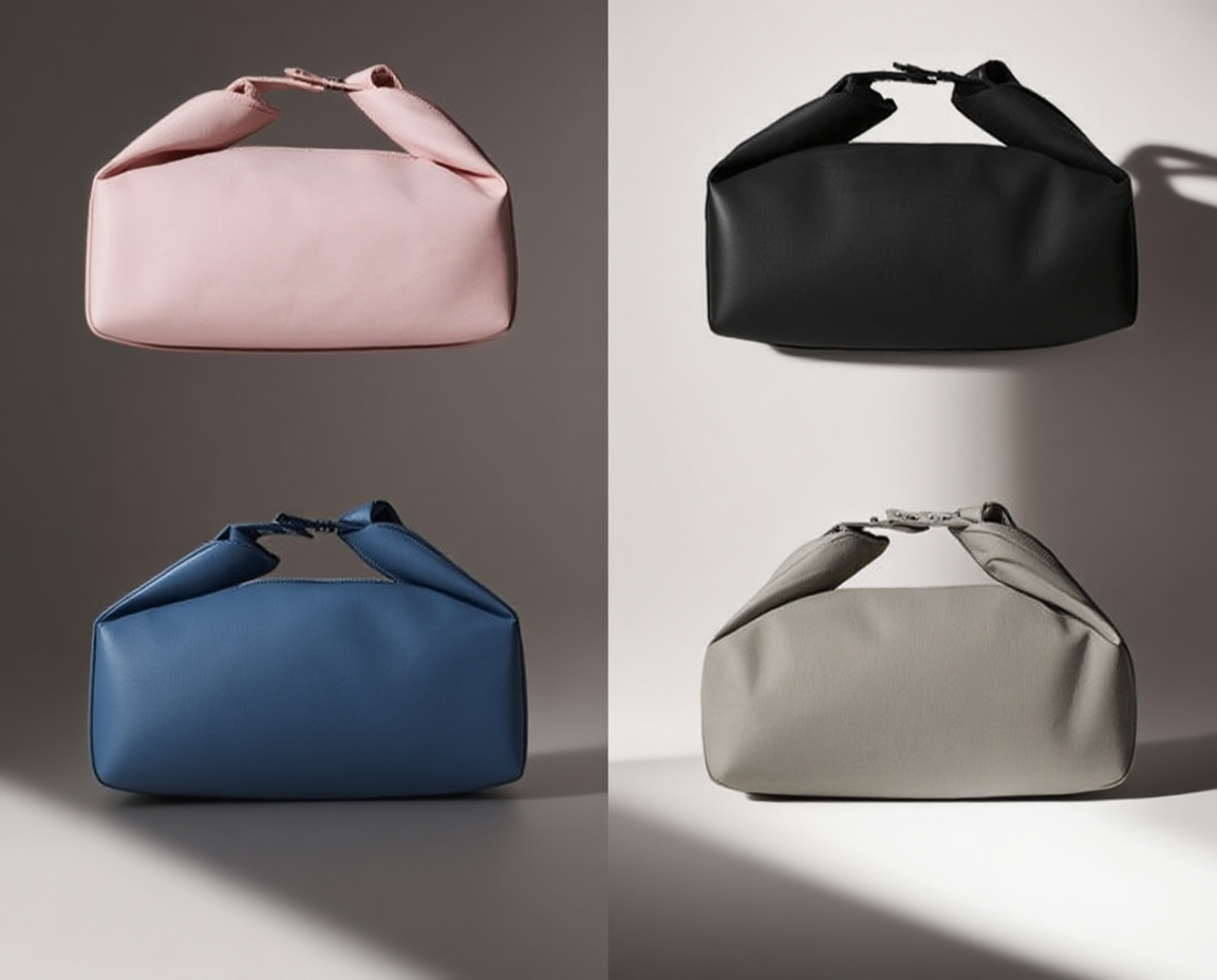 Torba na lunch z funkcją składania i zamknięciem na zamek