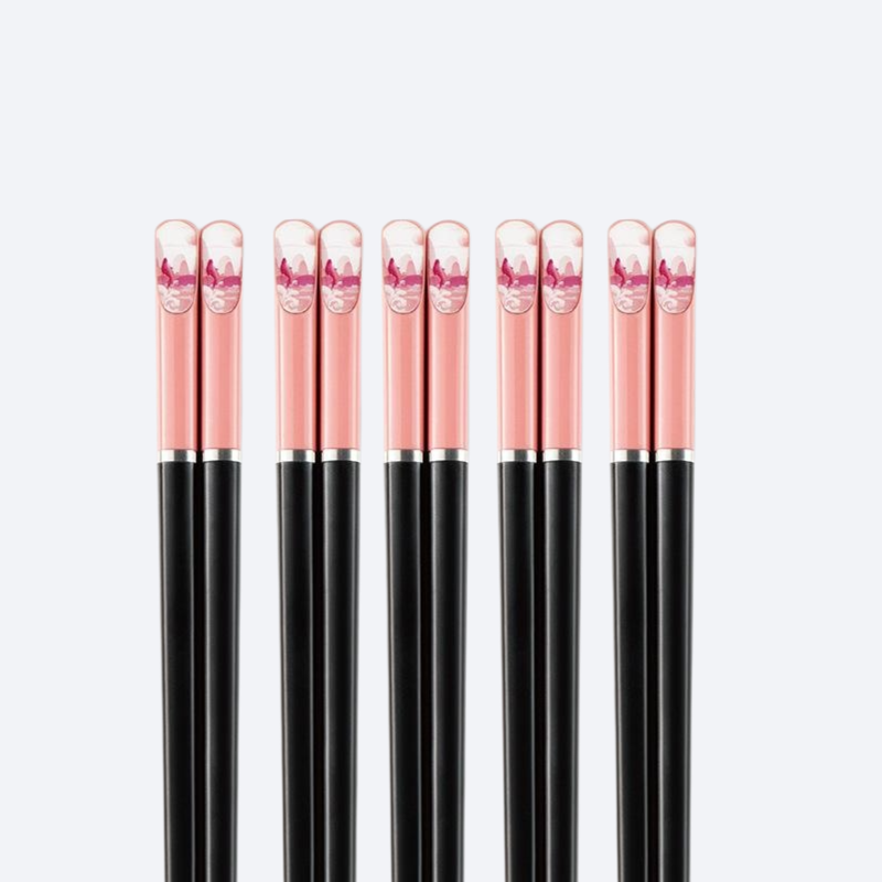 耐高温多色オプション合金箸セット