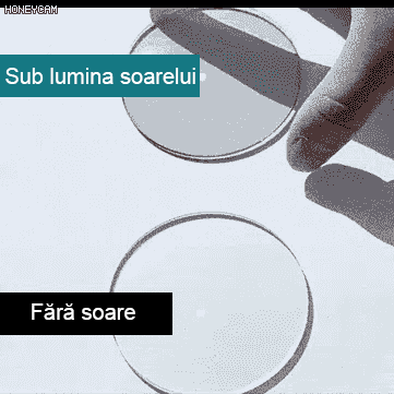 Ochelari de presbiopie fotocromatici cu protecție împotriva luminii albastre