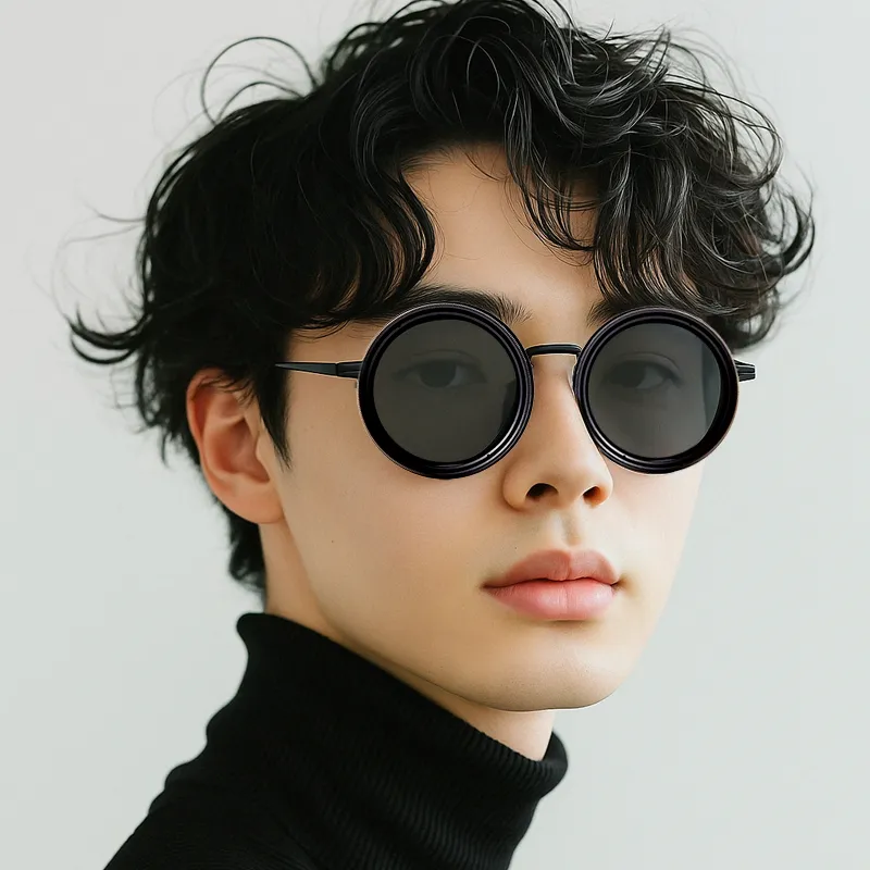 Adjustable 9-step photochromic sunglasses