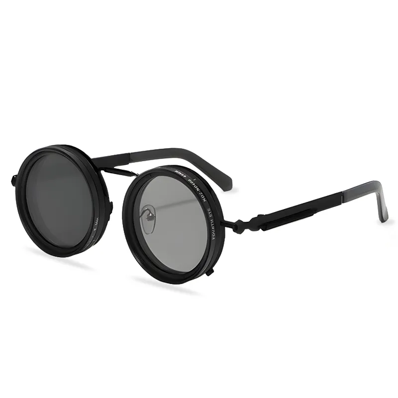 Adjustable 9-step photochromic sunglasses