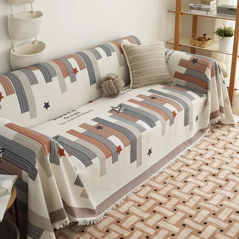 양면 샤넬 소파 스카프