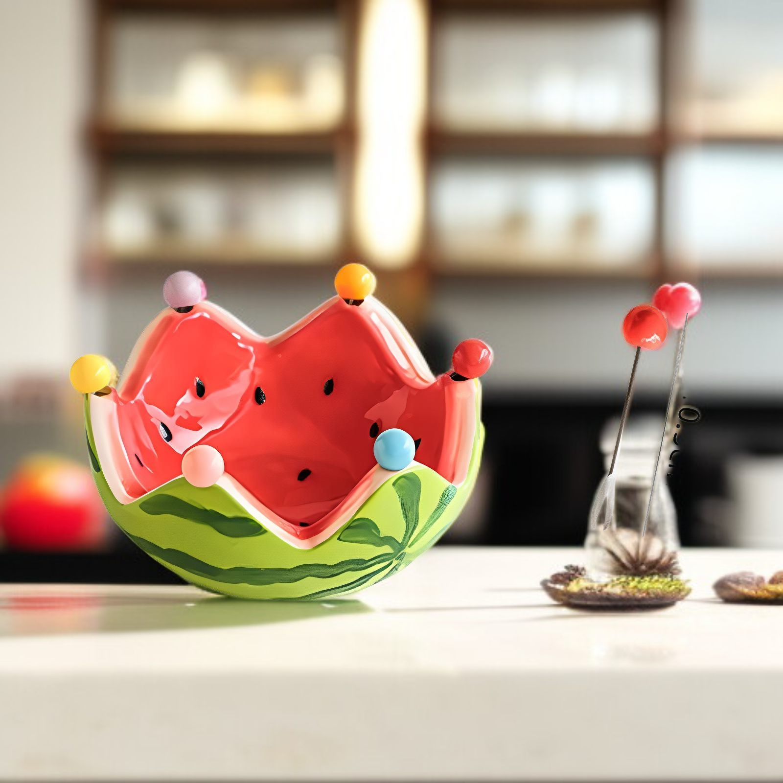 陶瓷西瓜水果盤