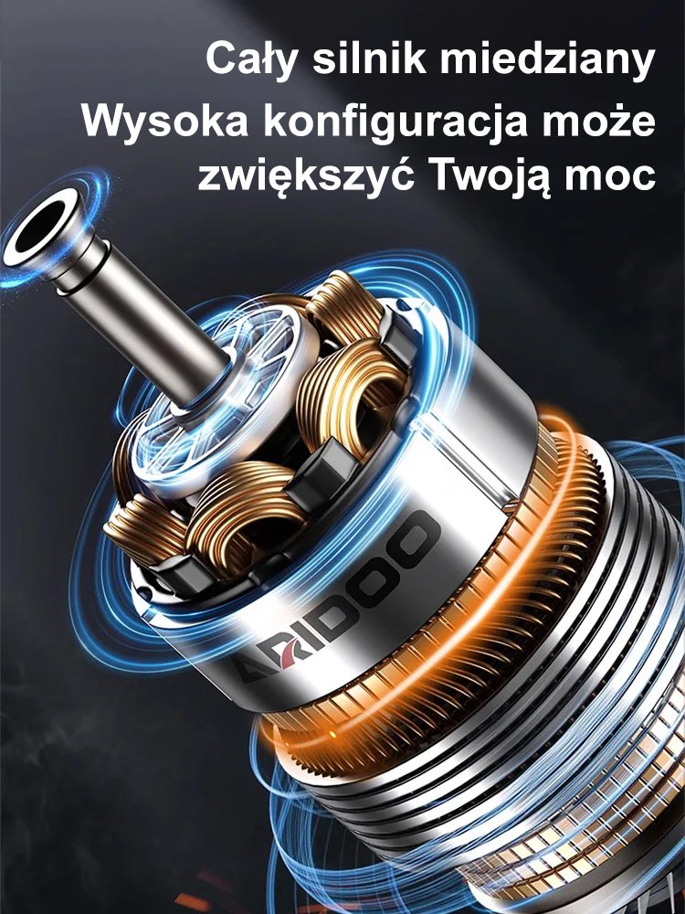 Akumulatorowa dmuchawa do liści