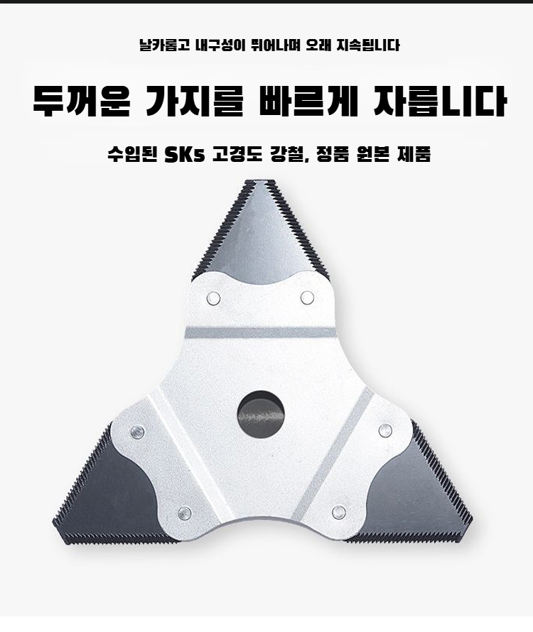 강력한 내구성의 담금질 절단날 클로즈업