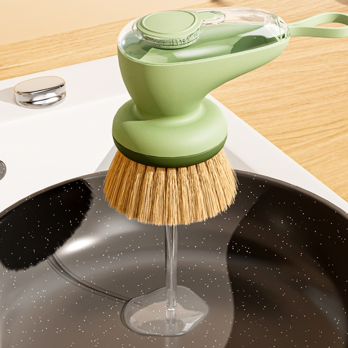 廚房按壓出液洗碗刷