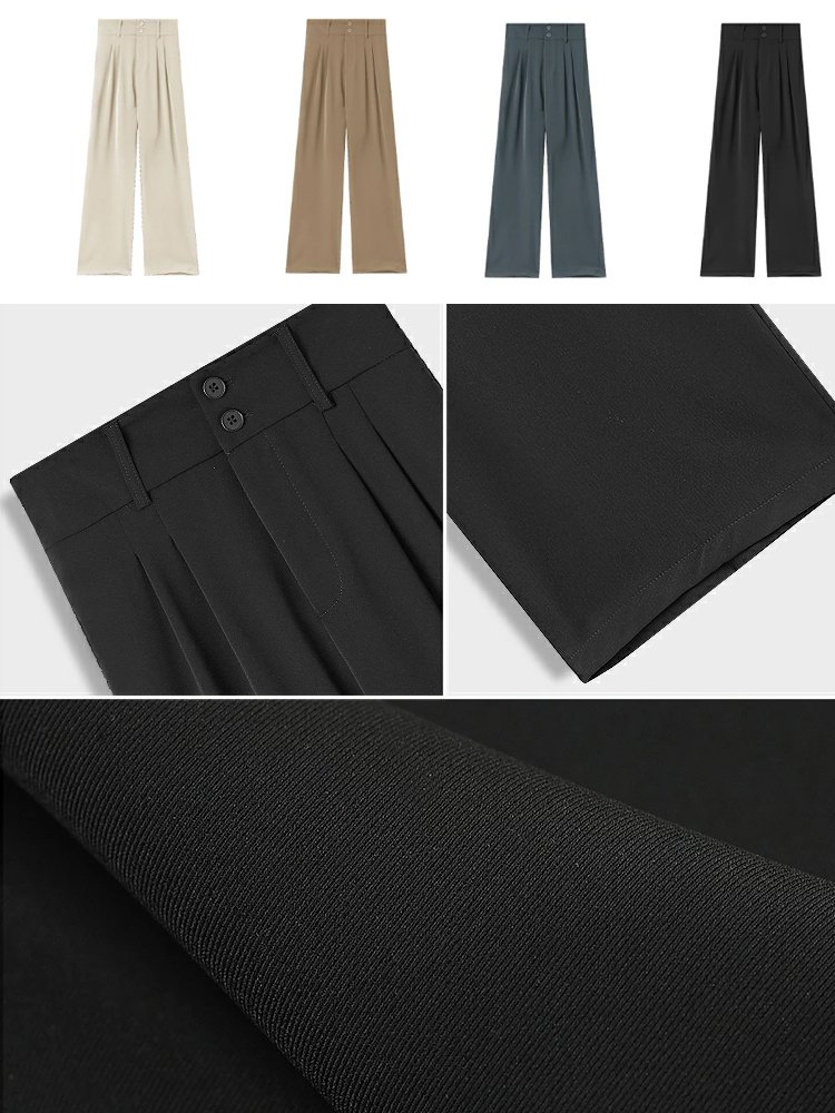 ハイウエストワイドパンツ