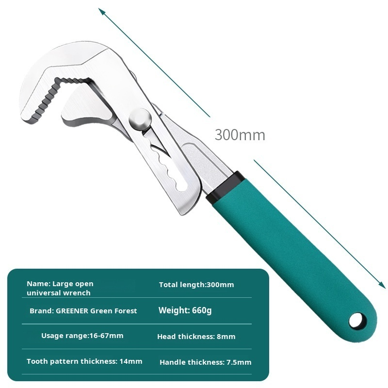 Multifunctional Adjustable Universal Wrenches Set