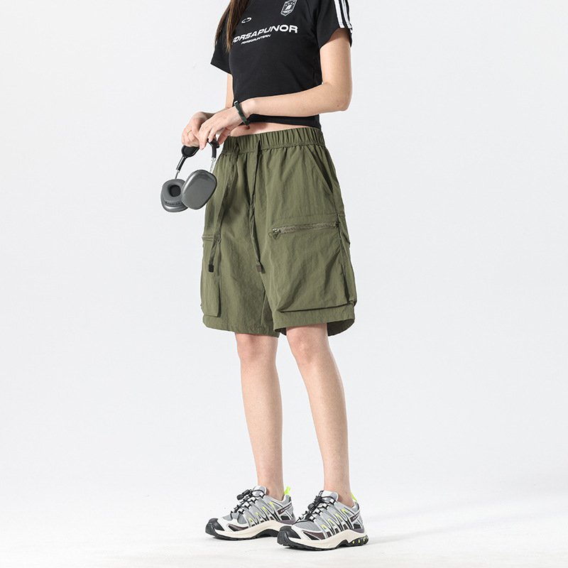 Herren Sommer-Shorts aus Eisseide, Atmungsaktive und bequeme Sportshorts