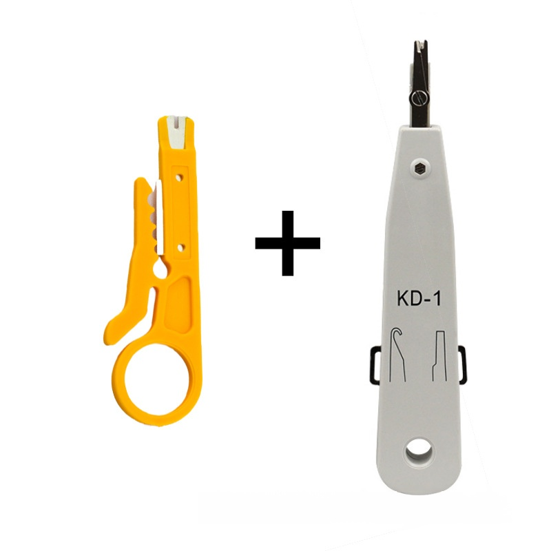 Nářadí Kleště na odizolování drátů Malý nůž na odizolování drátu Malý žlutý nůž na odizolování drátu