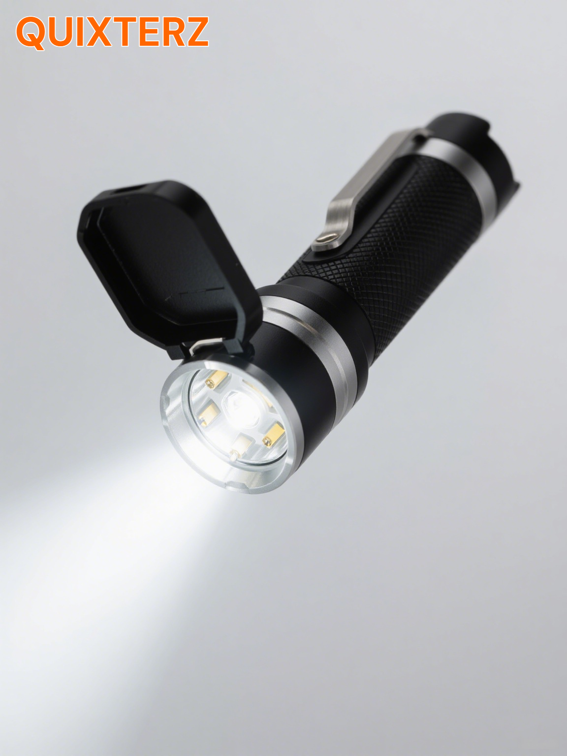 Linterna de autodefensa de doble arco