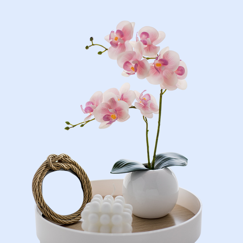 ホームデコレーション用ウェディングブーケ、人工花セットの置物装飾