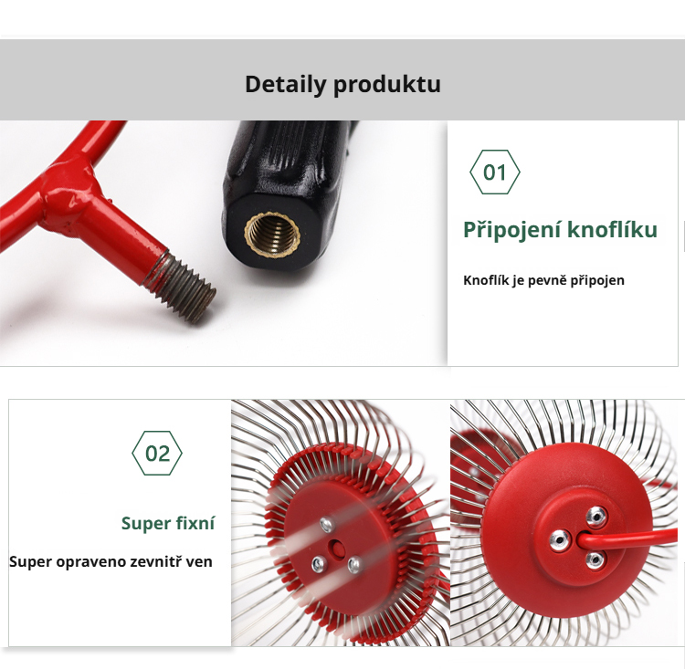 Praktický sběrač ovoce s válcem pro sklizeň