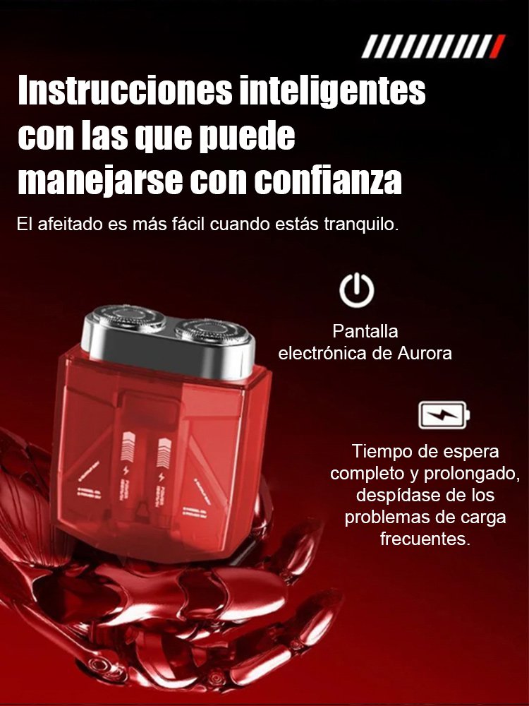 Maquinilla de afeitar mecánica de doble motor