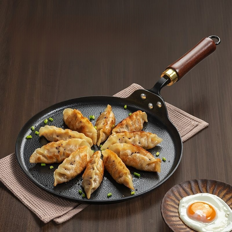 新しい無コーティングフライパン