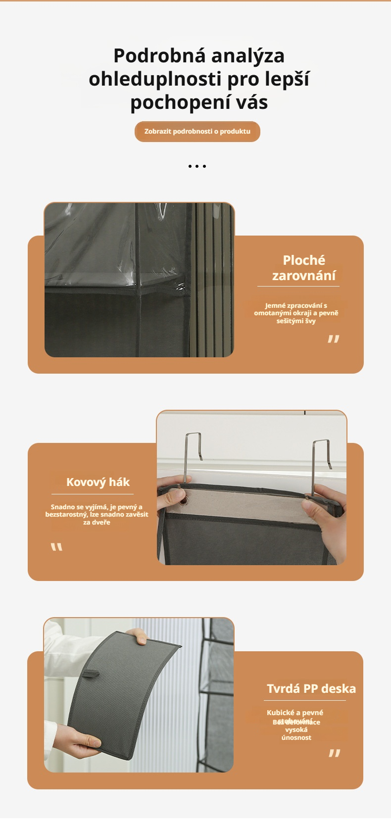 Vak na kabelky vhodný za dveře