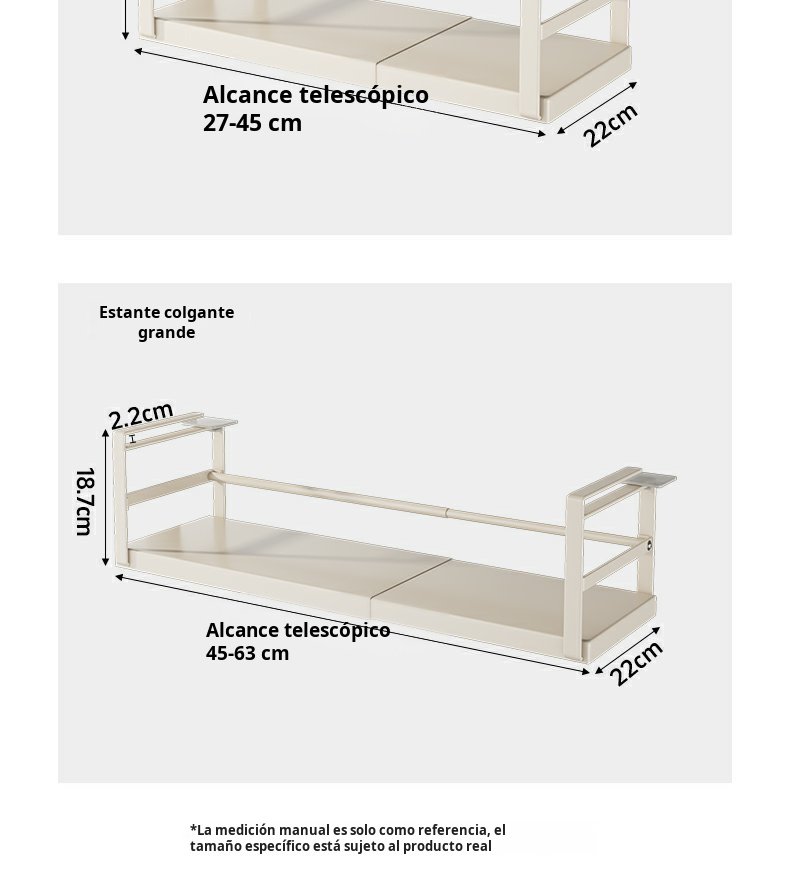 Solución de almacenamiento inteligente para cocinas pequeñas