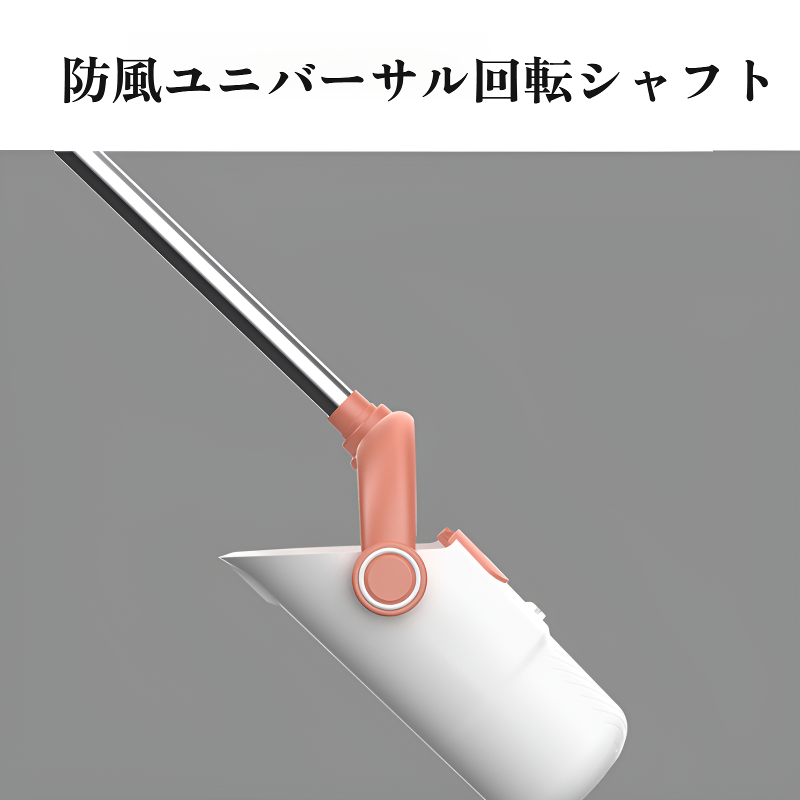 キッチンの隅を掃除しているほうきの画像