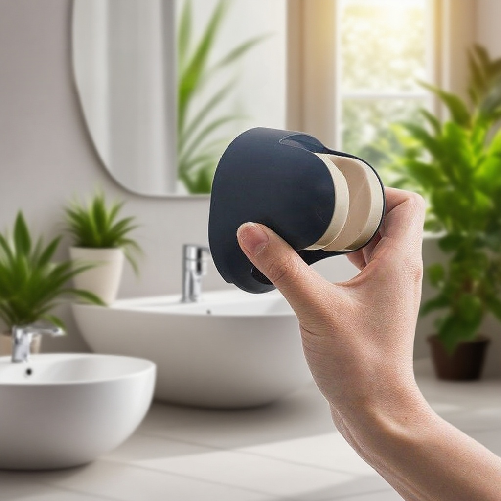حامل رأس دش قابل للتعديل للحمام