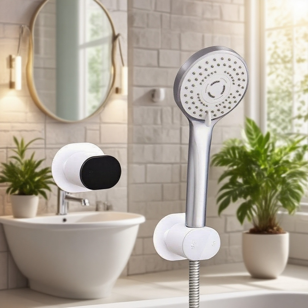 حامل رأس دش قابل للتعديل للحمام