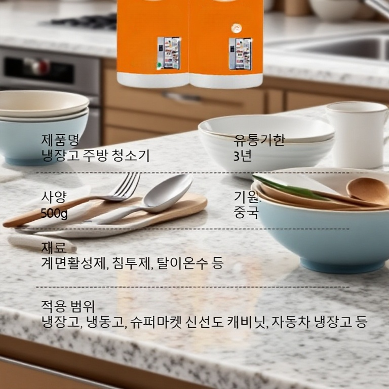 다용도 주방 세정제 기름때 제거 및 냄새 제거