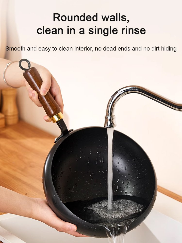 [Uncoated healthy pot] Iron-supplemented pure iron non-stick pot