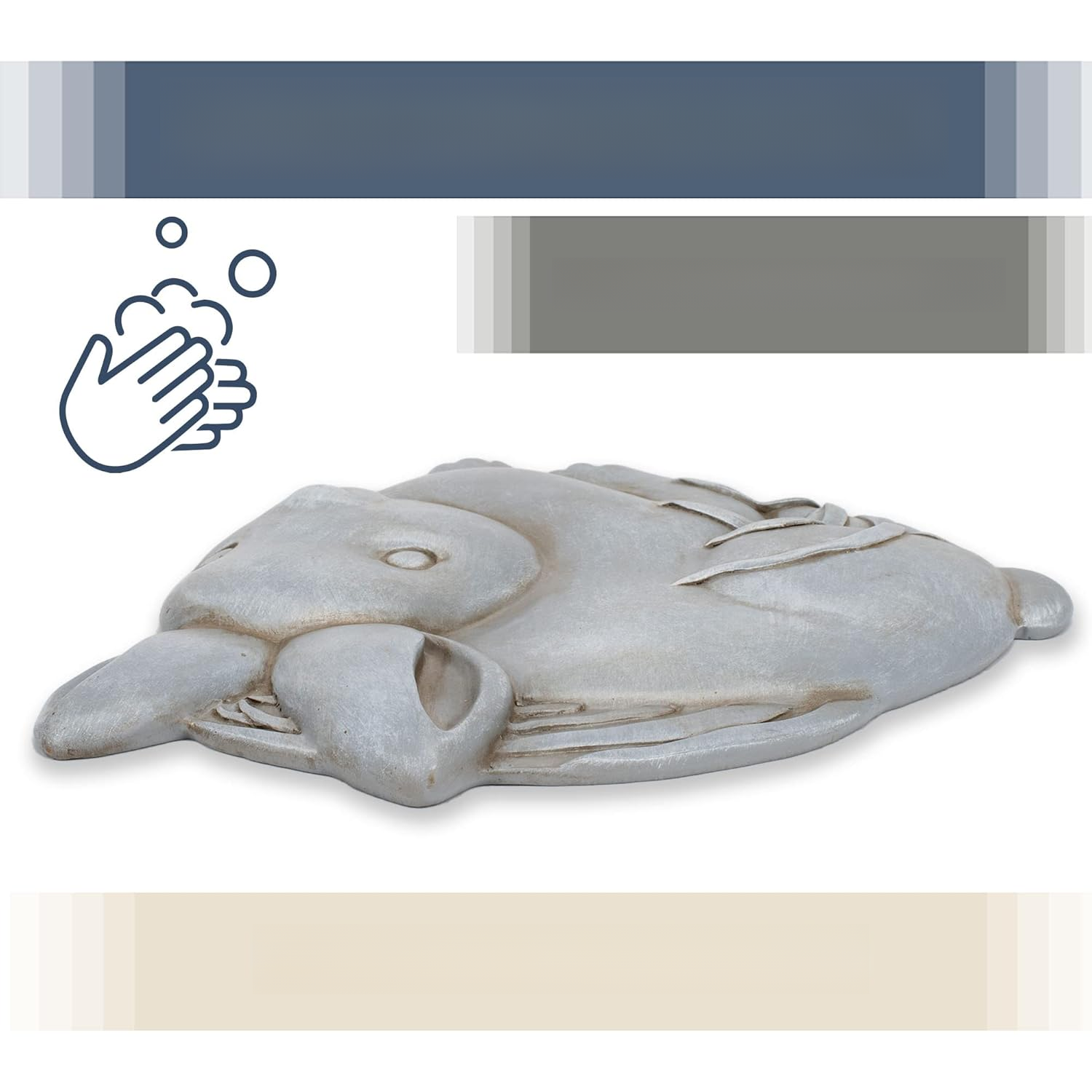 Decorative garden stepping stones