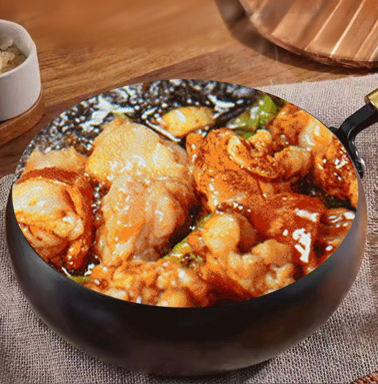 [Unbeschichtetes gesundes Kochgeschirr] Eisenauffrischendes reines Eisen Antihaft-Kochgeschirr